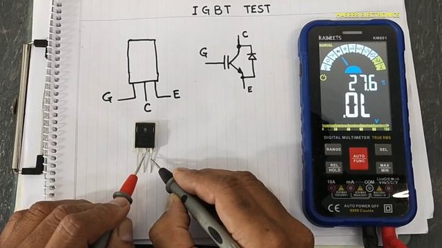 {961} How To Test IGBT