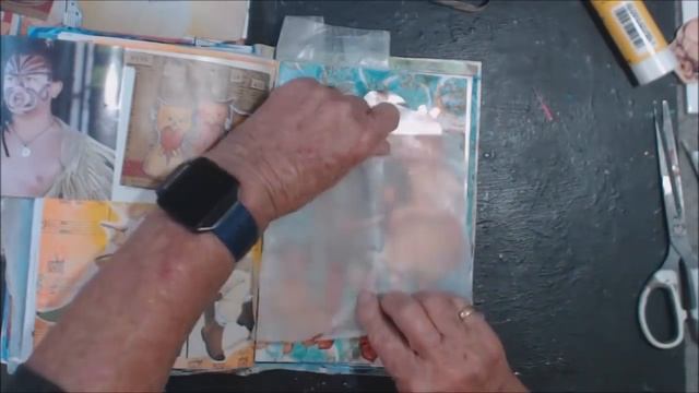 Glue and Chil Trying to Finish my First Homemade Junk Journal смотреть онлайн