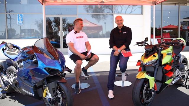 Talking about the Ducati Superleggera V4J & Streetfighter V4 Lamborghini! смотреть онлайн