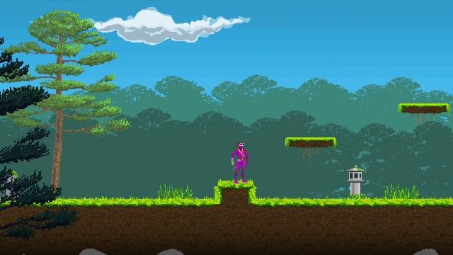 2 Ninjas 1 Cup — Gameplay [2D Indie Action] смотреть онлайн