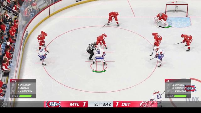 NHL 24 #12 / Detroit Red Wings vs Montreal Canadiens смотреть онлайн
