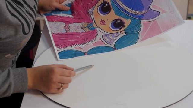 КАК НАРИСОВАТЬ КУКЛУ ЛОЛ ОМГ/РИСУЕМ КУКЛУ ЛОЛ 3 СПОСОБА/L.O.L. Surprise смотреть онлайн