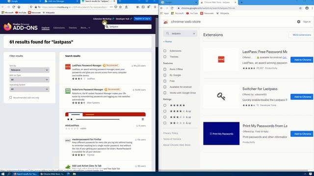 Chrome vs Firefox смотреть онлайн