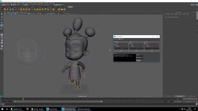 Tool for Maya - CopyOrMirror смотреть онлайн
