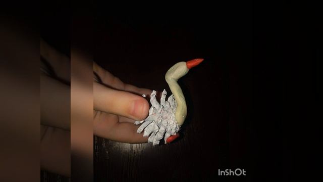 Поделка Лебеди из шишек смотреть онлайн