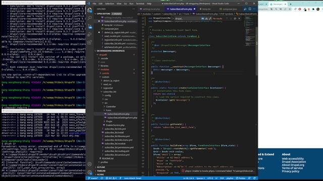 一步步升级 Drupal 8 到 Drupal 9（下集）：学习并解决升级中的疑难杂症 | Upgrade Drupal 8 to 9 | PHP, git, composer, drush смотреть онлайн