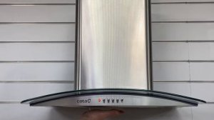 Обзор вытяжки CATA C-600 GLASS INOX. Характеристики, внешний вид.
