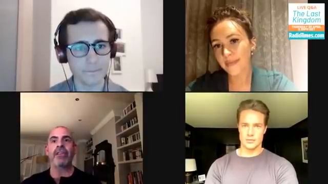 Alexander Dreymon, Eliza Butterworth, Nigel Marchant Interview | The Last Kingdom | Season 4 смотреть онлайн