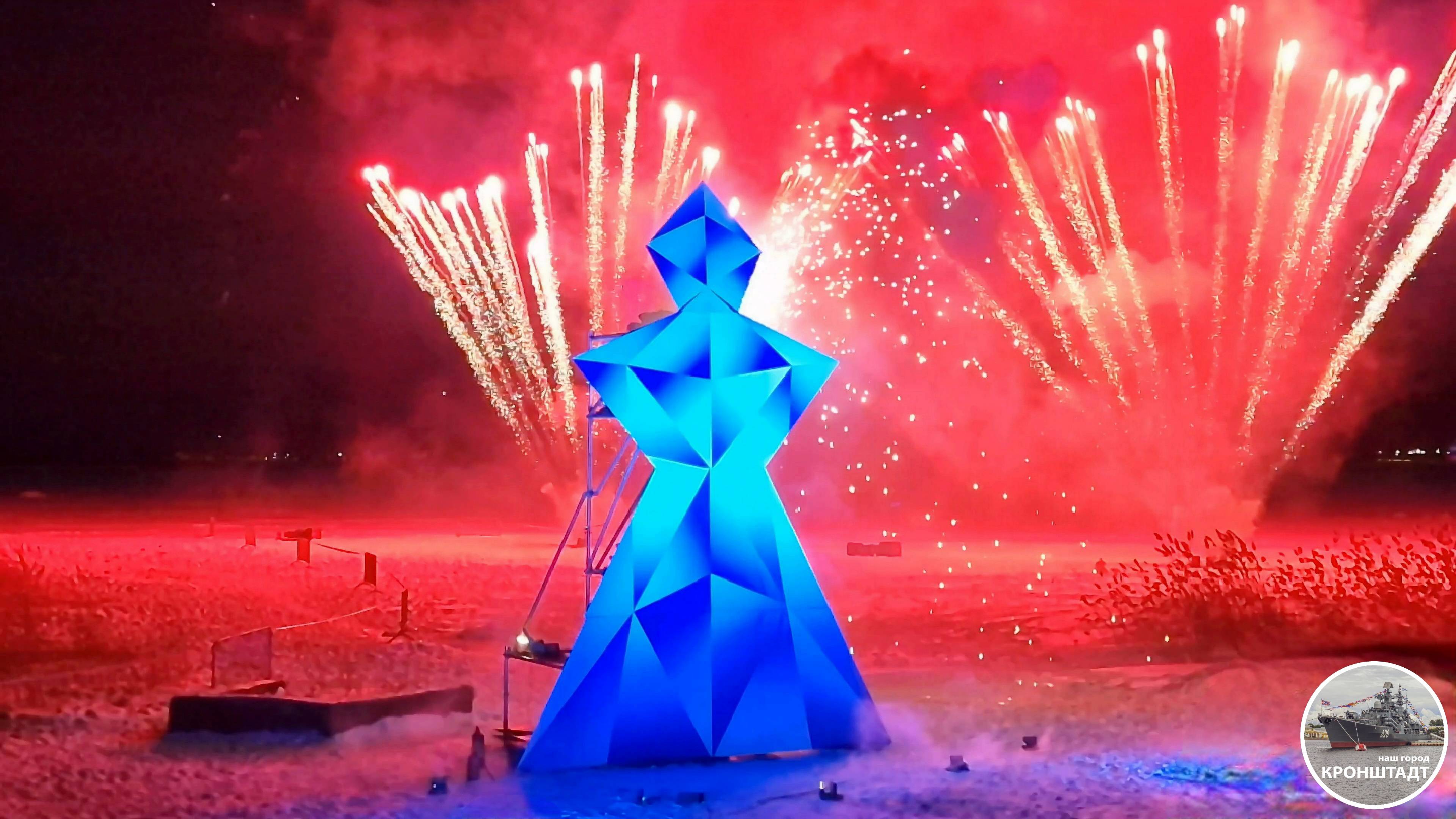 «Сожжение Масленицы» (Кронштадт, парк «Остров Фортов» 26.02.2023 г.) смотреть онлайн