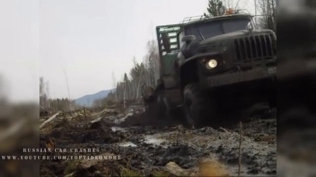 ЛЕГЕНДАРНЫЙ УРАЛ 375 & 4320 НА ЖЕСТКОМ БЕЗДОРОЖЬЕ смотреть онлайн