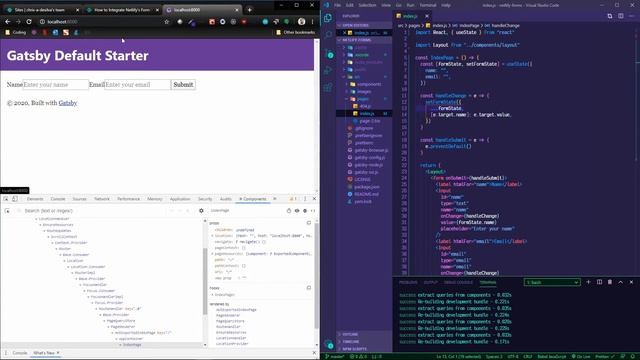 Gatsby and Netlify Forms смотреть онлайн