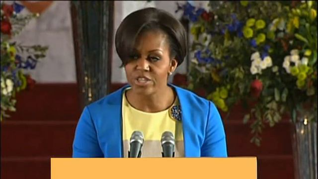 Cute Michelle Obama смотреть онлайн