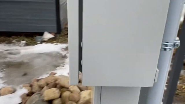 Ввод электричества на участок СПб/ Ленинградская область. Высокая трубостойка (опора,столб). Монтаж смотреть онлайн