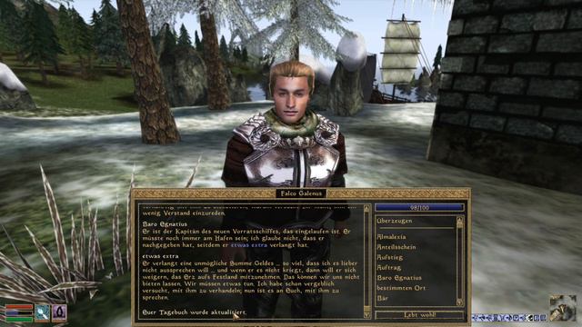 Let's Play Morrowind Bloodmoon - Teil 15 - Der Kapitän смотреть онлайн