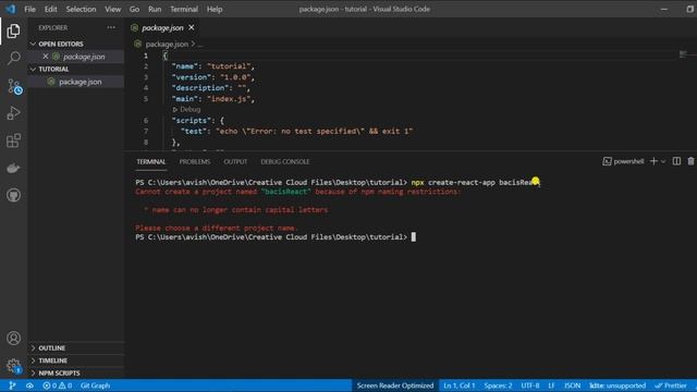 First Program in Reactjs in hindi | NPM setup | L3 | web`tech | Bhavesh Sharma смотреть онлайн