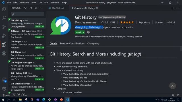 04 Visual Studio Code\Git\GitHub. Historial de versiones смотреть онлайн