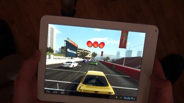 Archos 97 Titanium HD - Real Racing 3 gameplay test смотреть онлайн