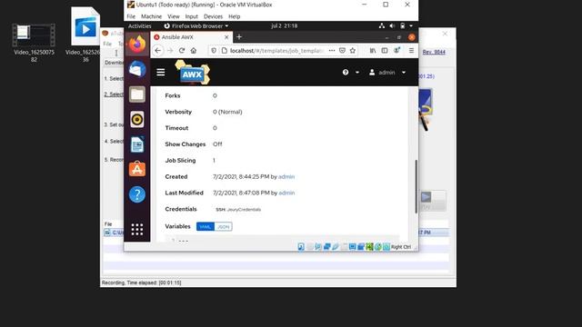 Instalación y prueba (Ansible, AWX, playbook ) Ubuntu 20.04 смотреть онлайн