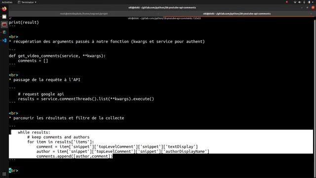 PYTHON - 28. API Youtube : utilisation смотреть онлайн