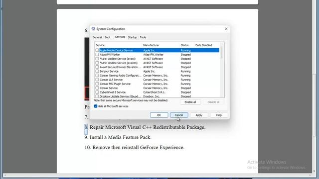 Fix NVIDIA GeForce Overlay Not Working On Windows