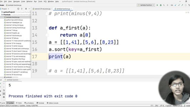 BASICS OF PYTHON EP:24 lambda functions | python for absolute beginners | python tutorial in Hindi смотреть онлайн