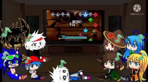 Fandoms react to INDIE CROSS part:BENDY AND THE INK MACHINE