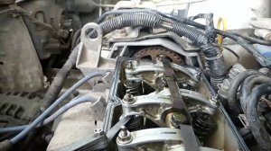 Рено Логан 1.6. Регулировка клапанов. Двигатель К7J.K7M.
