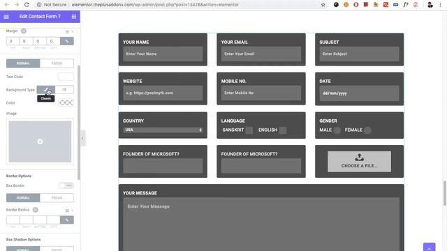 Tutorial : Customise Contact form 7 Looks and feel using widget of The Plus Addons for Elementor смотреть онлайн