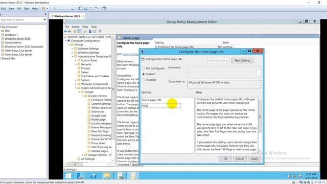 Configuring group policy for browsers ( Chrome - FireFox ) смотреть онлайн