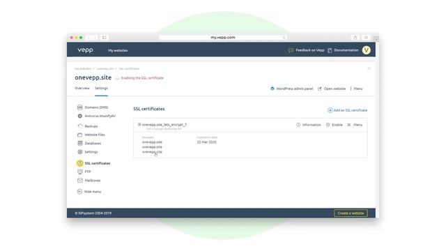 Панель управления Vepp - как управлять сайтами смотреть онлайн