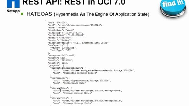 OnCommand Insight REST API смотреть онлайн