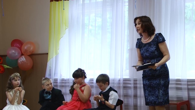 выпускной в саду