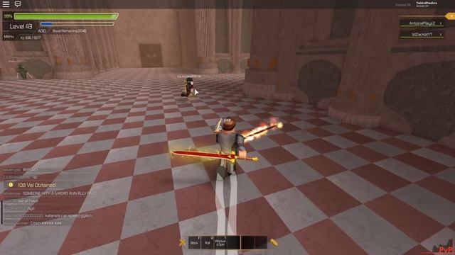 DEFEATING THE FLOOR 5 BOSS!! (Roblox Swordburst 2) смотреть онлайн