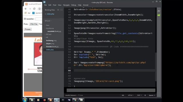#3 Program Sederhana ID-Card Generator Dengan PHP смотреть онлайн