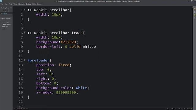 How to make Colorful Scrollbar using CSS Only смотреть онлайн