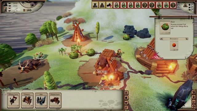 Valhalla Hills - Gameplay "A Strategy Game for Vikings" смотреть онлайн