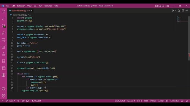 PyGame Tutorial For Beginners - How to add Custom Events in Pygame смотреть онлайн