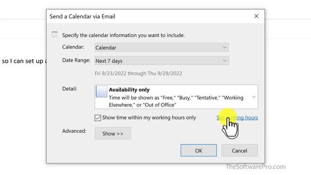 Share Your Microsoft Outlook Calendar by Email to Save Time Scheduling Meetings смотреть онлайн