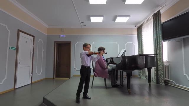 К.Бом, Непрерывное движение. Скрипка — Васильев Алексей (2 класс). смотреть онлайн