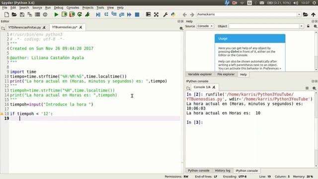 Buenos días, tardes o noches |Time | Módulo| Python | Muy Básico смотреть онлайн