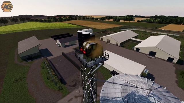 American Life of Farming by Lancy Boi - Map Preview - FS19 смотреть онлайн
