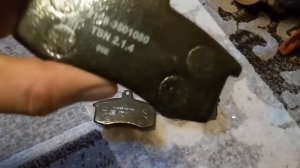 Обзор - тормозные колодки TSN-2.1.4 на ВАЗ-2108, 2109, 2110 Лада Гранта, Калина