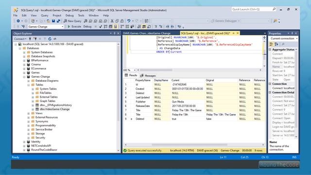 Log Data Changes in Entity Framework - Part 3 - Ignore, Reference, SQL Server JSON & Testing смотреть онлайн
