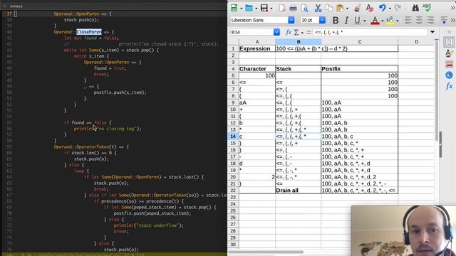 Part 12 - ditch AST and do Postfix stack in Rust смотреть онлайн