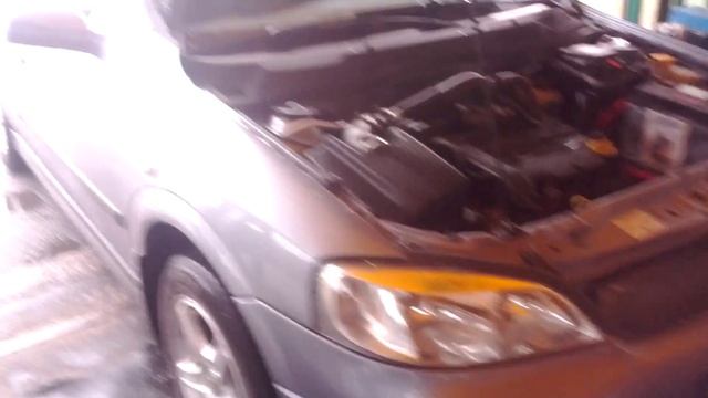 №1 Opel Astra G Двигатель шумит как трактор . смотреть онлайн