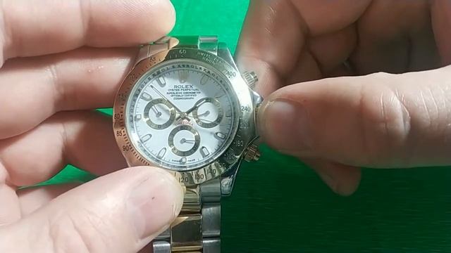 Китайская подделка - часы «Rolex Daytona». Я даже и подумать не мог, что мне придется их чинить. смотреть онлайн