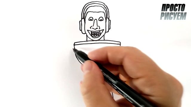 Как нарисовать Skibidi Toilet гибрид смотреть онлайн