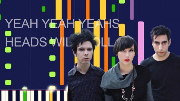 Yeah Yeah Yeahs - HEADS WILL ROLL (PRO MIDI FILE REMAKE) - "in the style of"