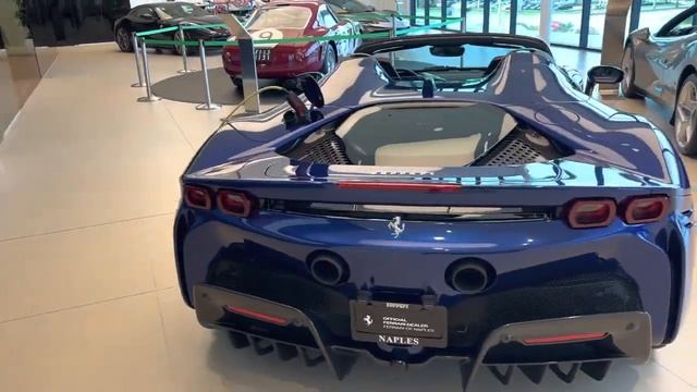 A Blue Ferrari SF90 - RARE смотреть онлайн