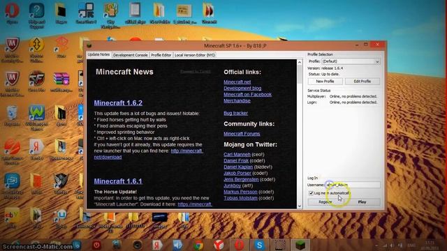 Как скачать minecraft 1.6.2 на windows 8 смотреть онлайн